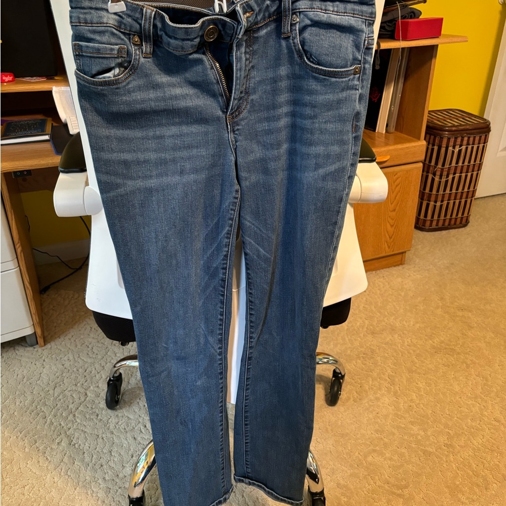 Out from the cloth straight jeans